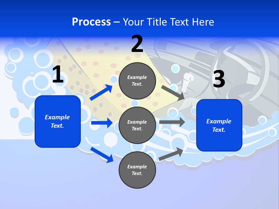 Rudder Vehicle Shampoo PowerPoint Template