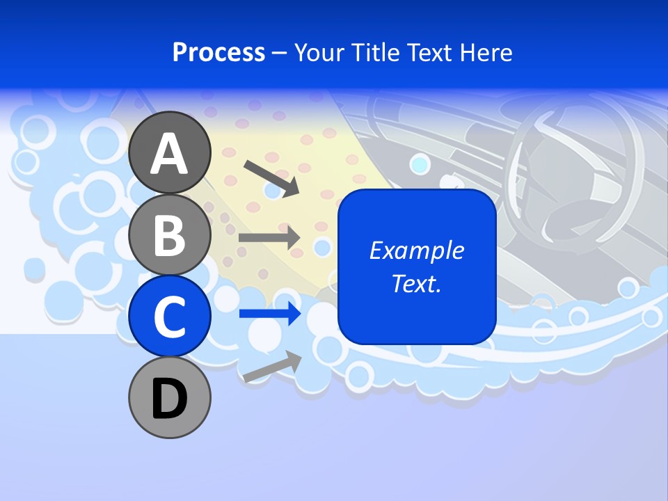 Rudder Vehicle Shampoo PowerPoint Template