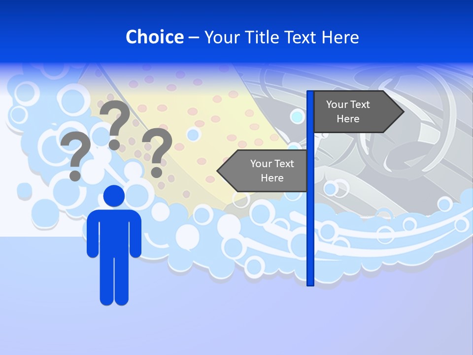 Rudder Vehicle Shampoo PowerPoint Template