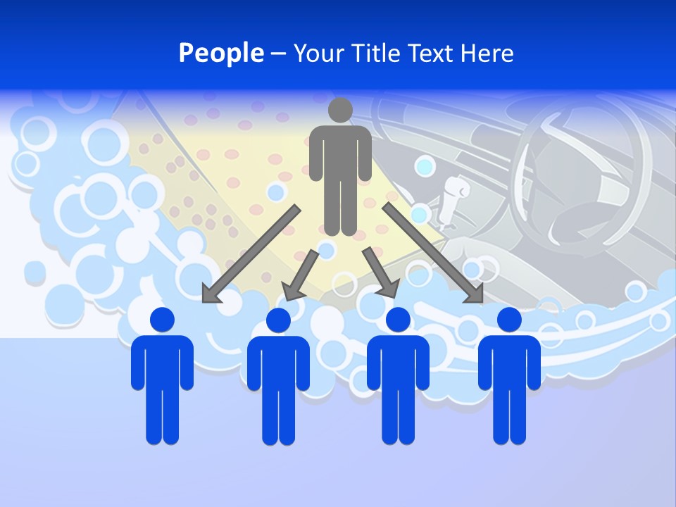 Rudder Vehicle Shampoo PowerPoint Template