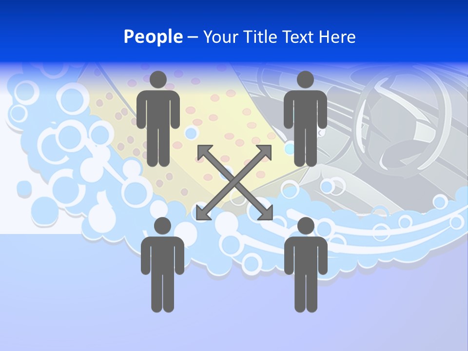 Rudder Vehicle Shampoo PowerPoint Template