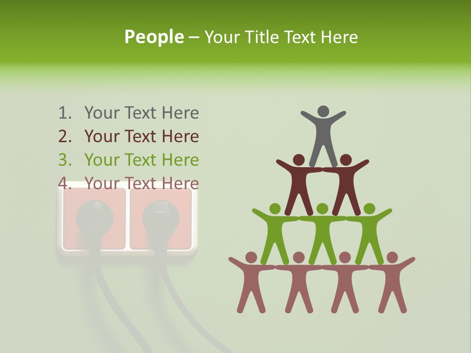 Near Each Powers PowerPoint Template