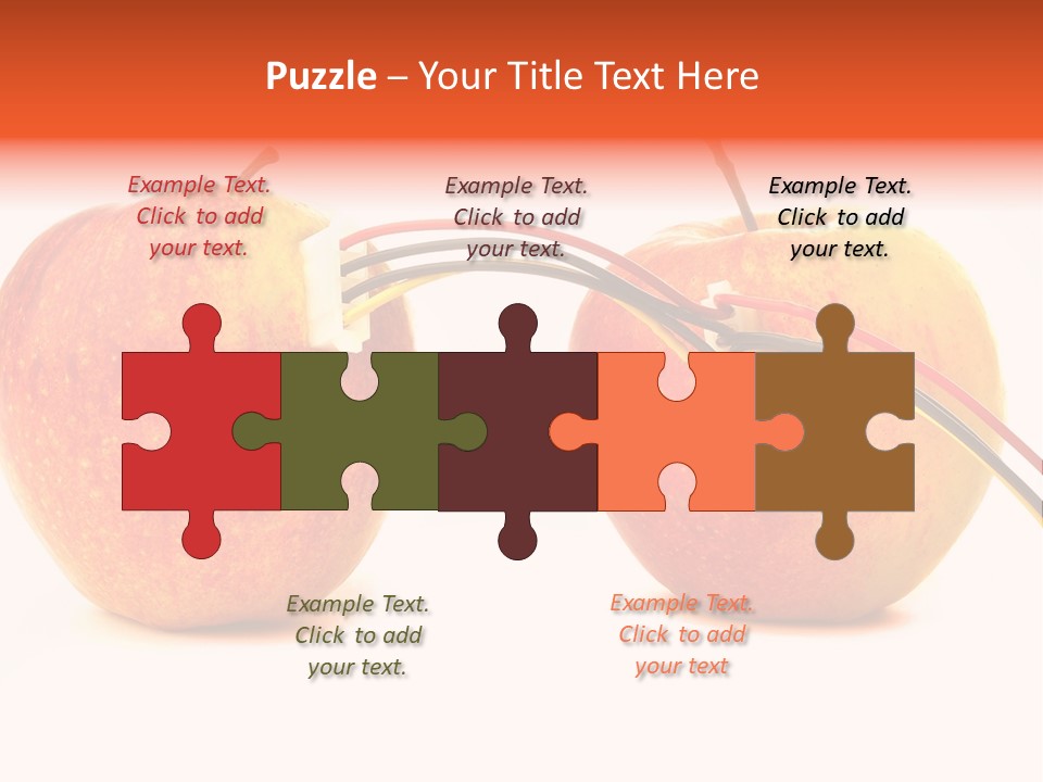 Network Environmental Cable PowerPoint Template