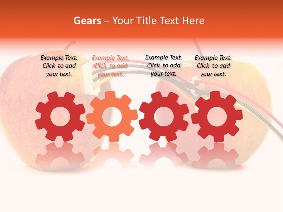 Network Environmental Cable PowerPoint Template