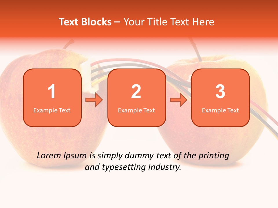 Network Environmental Cable PowerPoint Template