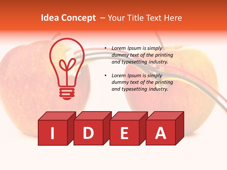 Network Environmental Cable PowerPoint Template