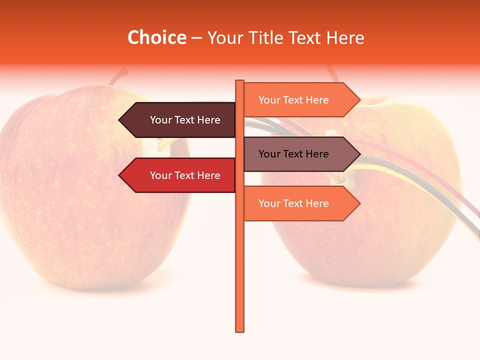 Network Environmental Cable PowerPoint Template