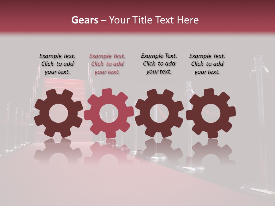 Cinema Luxury Celebration PowerPoint Template