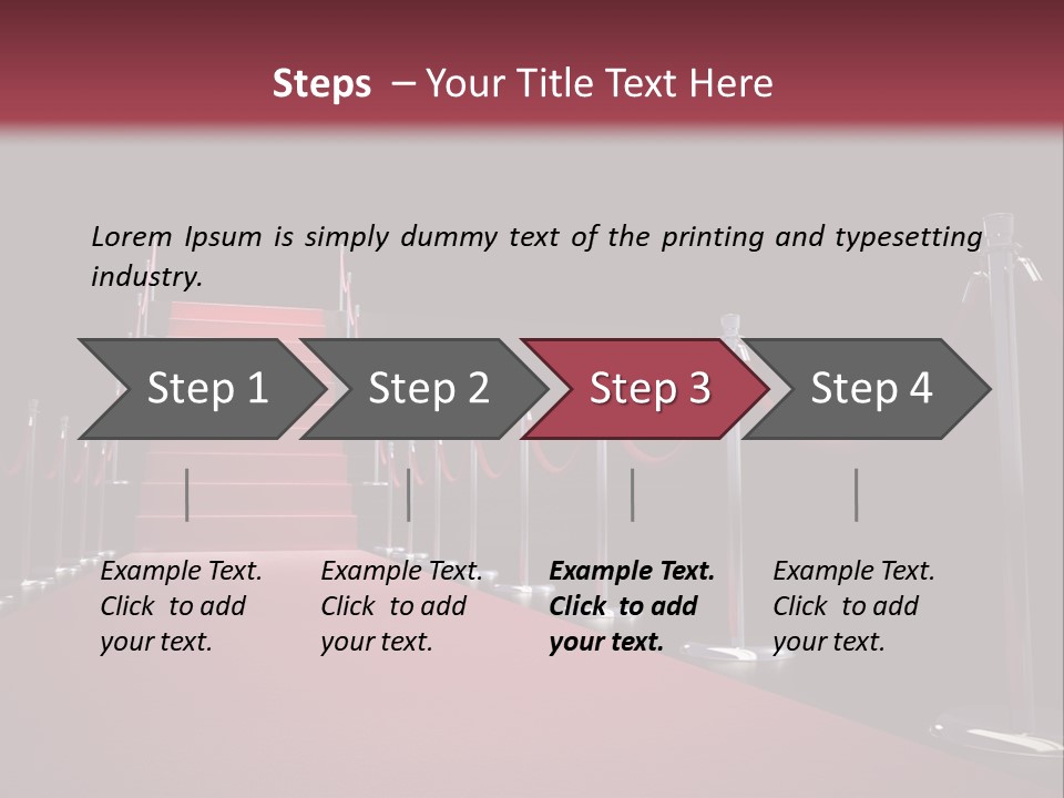 Cinema Luxury Celebration PowerPoint Template