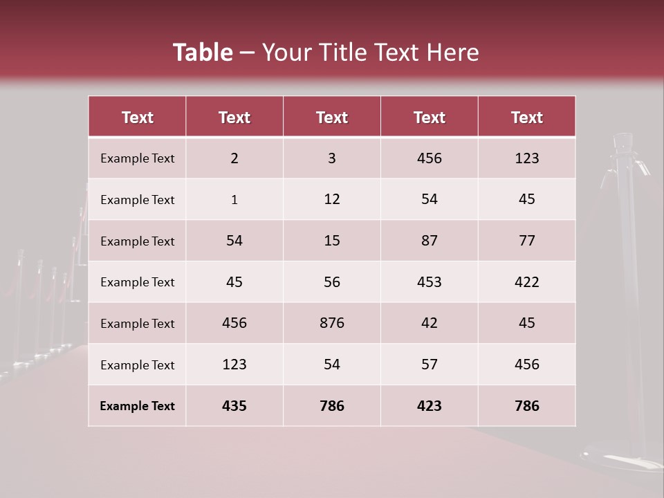 Cinema Luxury Celebration PowerPoint Template