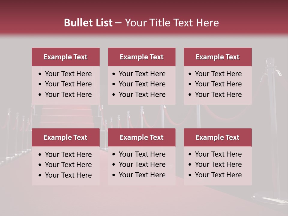 Cinema Luxury Celebration PowerPoint Template