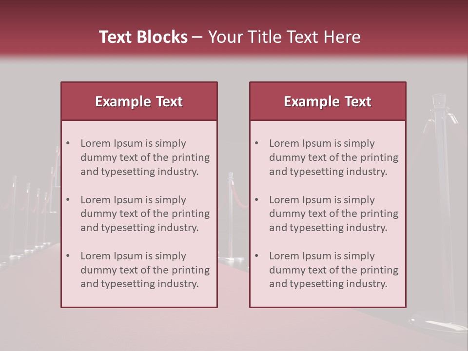 Cinema Luxury Celebration PowerPoint Template