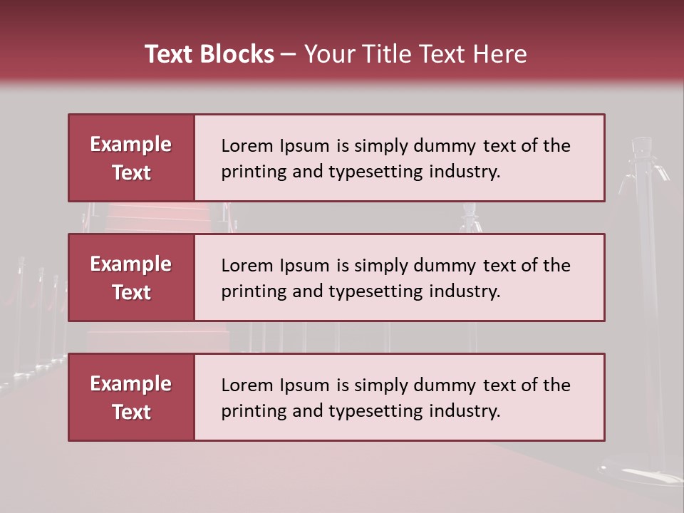 Cinema Luxury Celebration PowerPoint Template