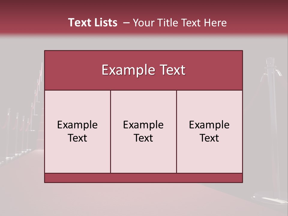 Cinema Luxury Celebration PowerPoint Template