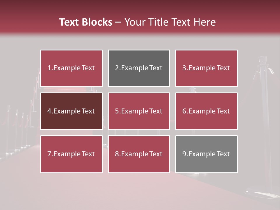 Cinema Luxury Celebration PowerPoint Template