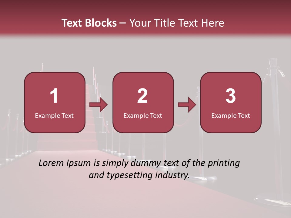 Cinema Luxury Celebration PowerPoint Template