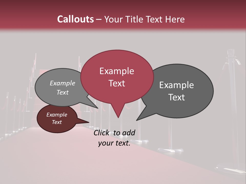 Cinema Luxury Celebration PowerPoint Template