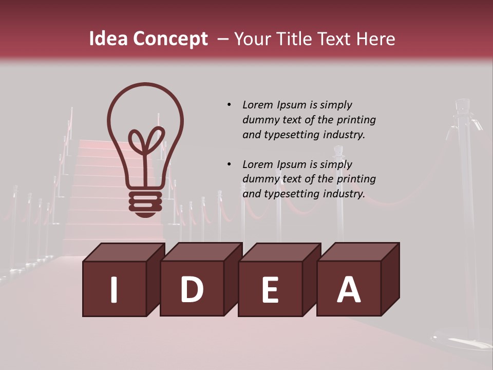 Cinema Luxury Celebration PowerPoint Template