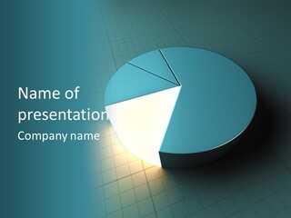 Research Graph Glow PowerPoint Template