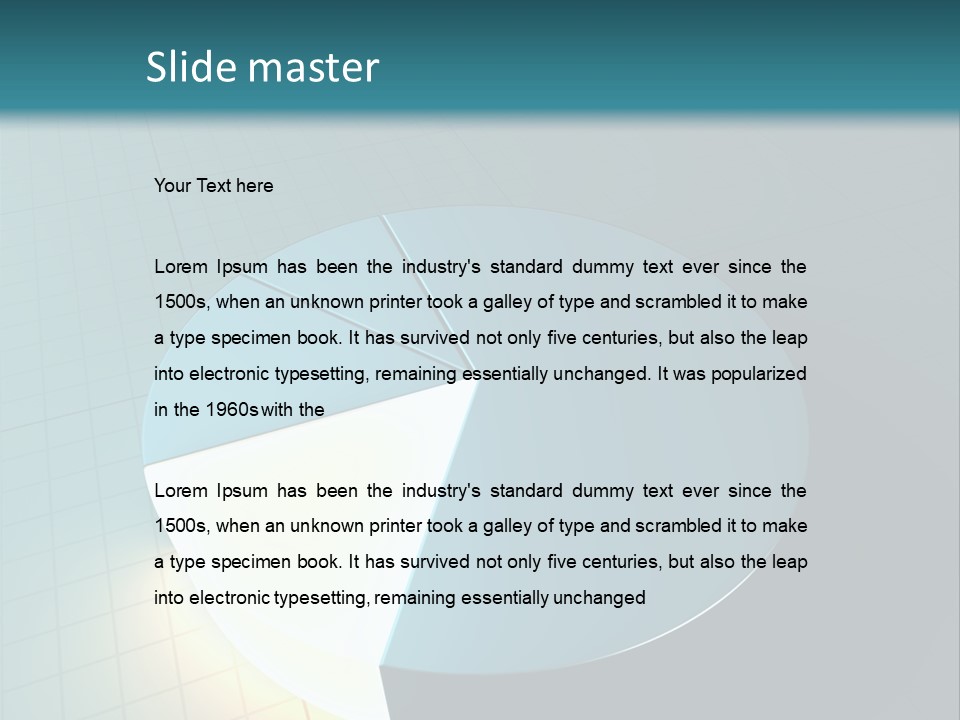 Research Graph Glow PowerPoint Template