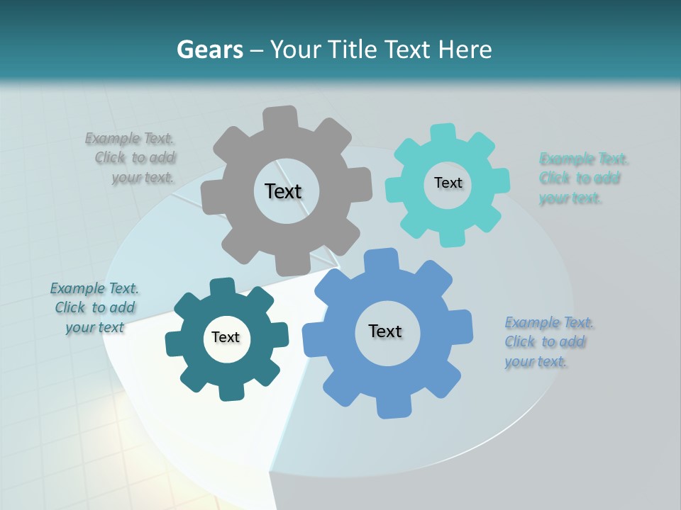 Research Graph Glow PowerPoint Template