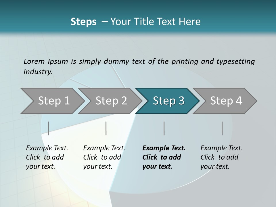 Research Graph Glow PowerPoint Template
