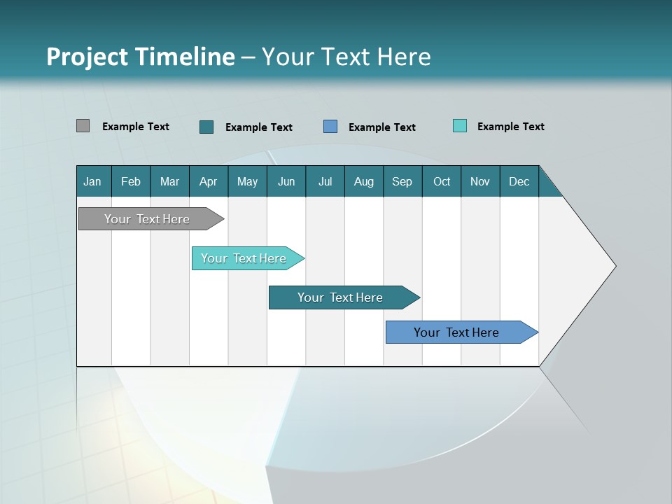 Research Graph Glow PowerPoint Template