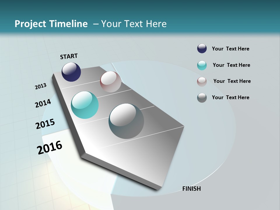 Research Graph Glow PowerPoint Template