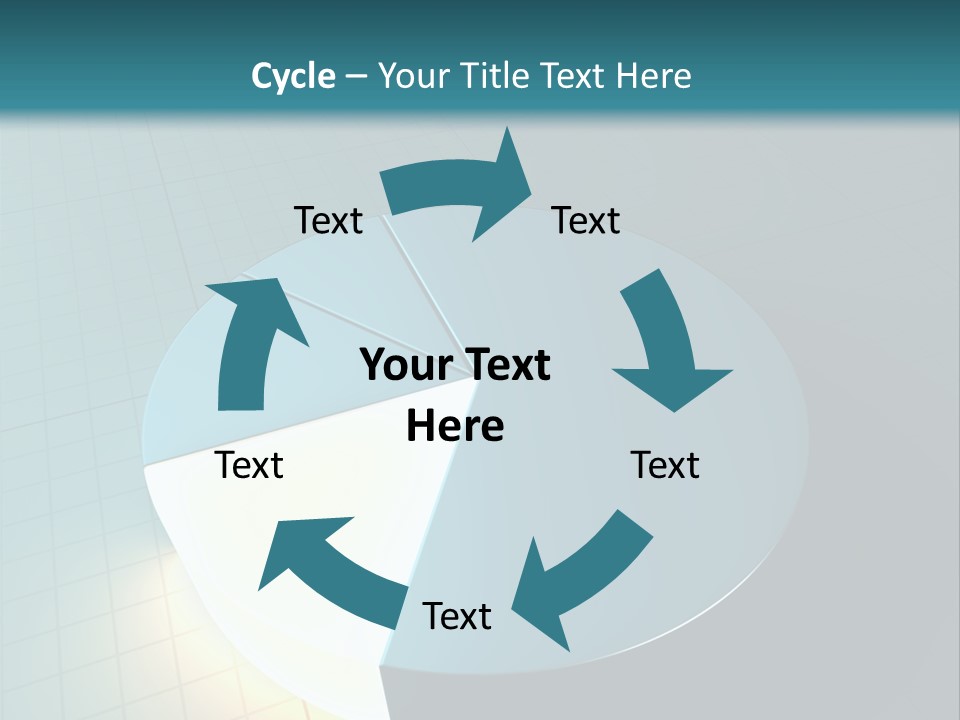 Research Graph Glow PowerPoint Template
