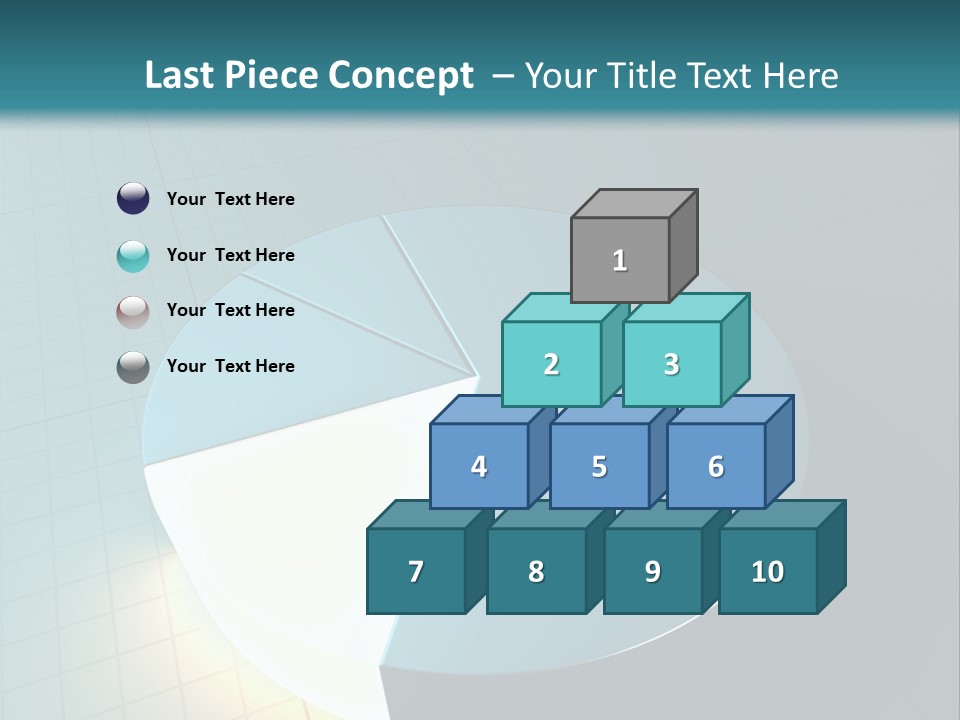 Research Graph Glow PowerPoint Template