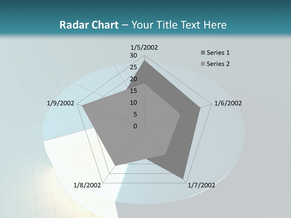 Research Graph Glow PowerPoint Template