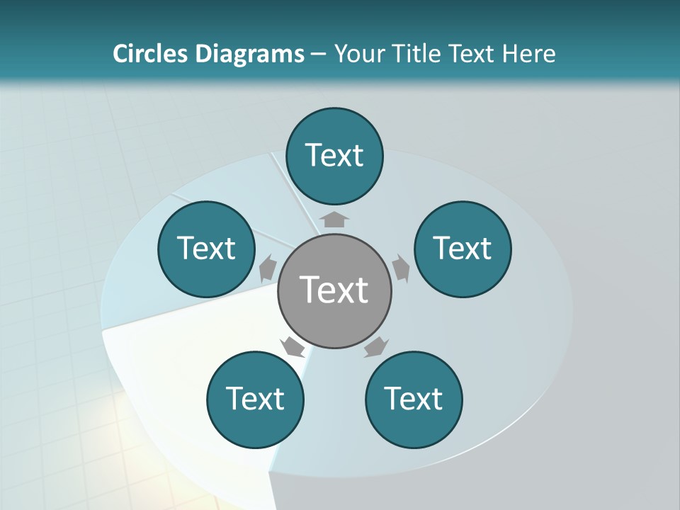 Research Graph Glow PowerPoint Template