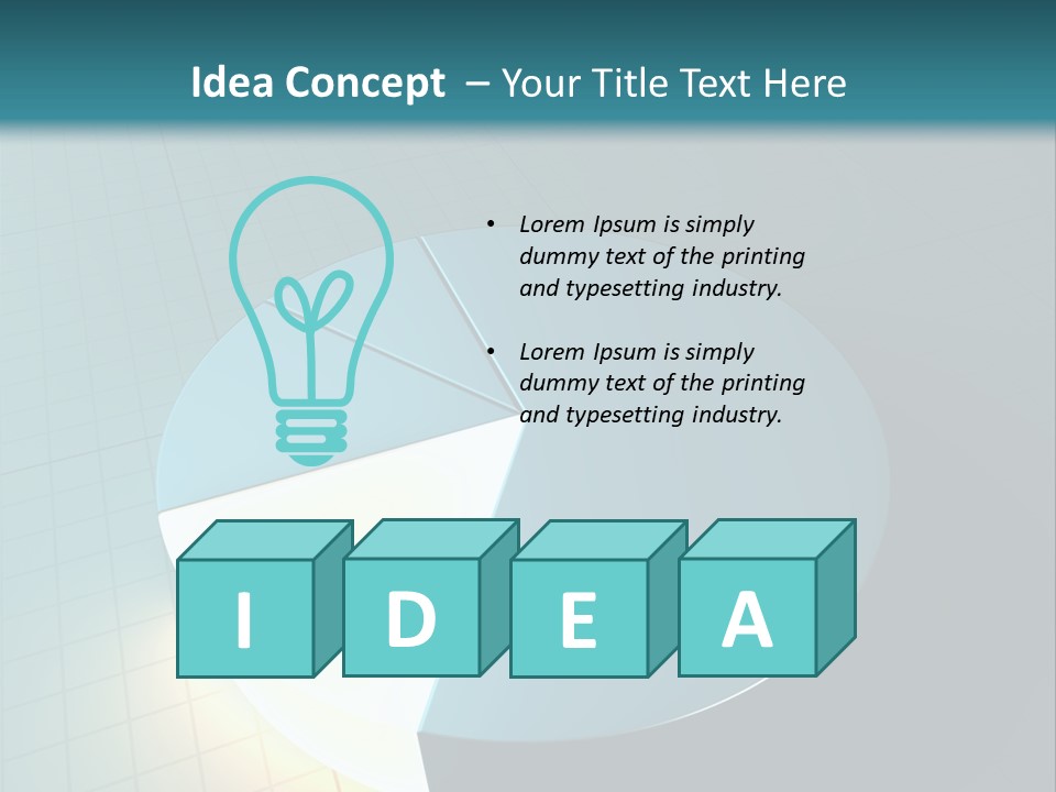 Research Graph Glow PowerPoint Template