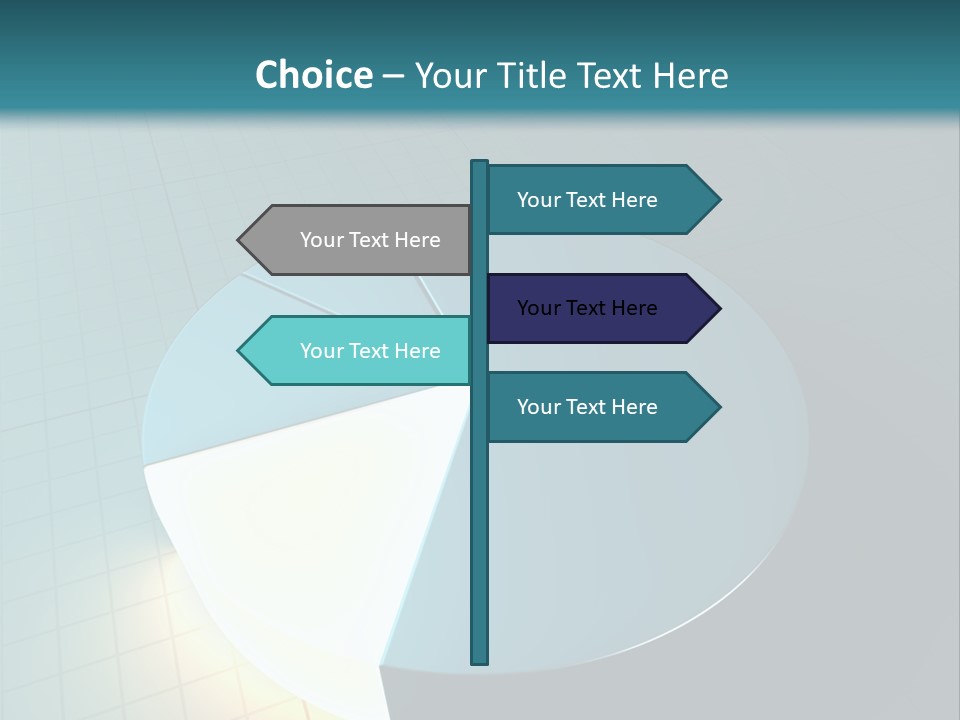 Research Graph Glow PowerPoint Template