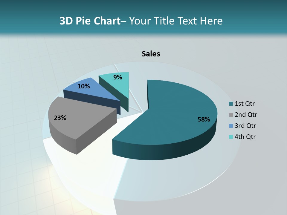 Research Graph Glow PowerPoint Template