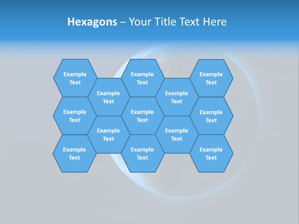 Continents Night Usa PowerPoint Template