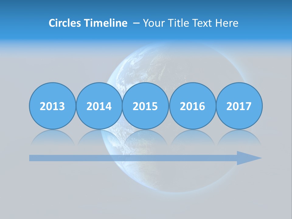 Continents Night Usa PowerPoint Template