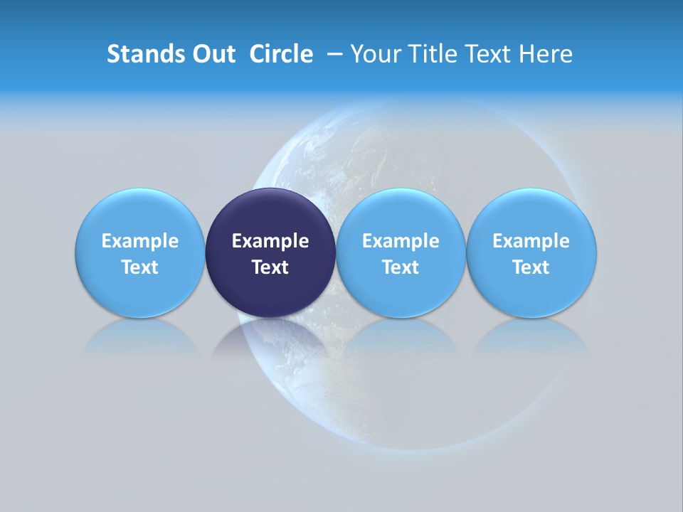 Continents Night Usa PowerPoint Template