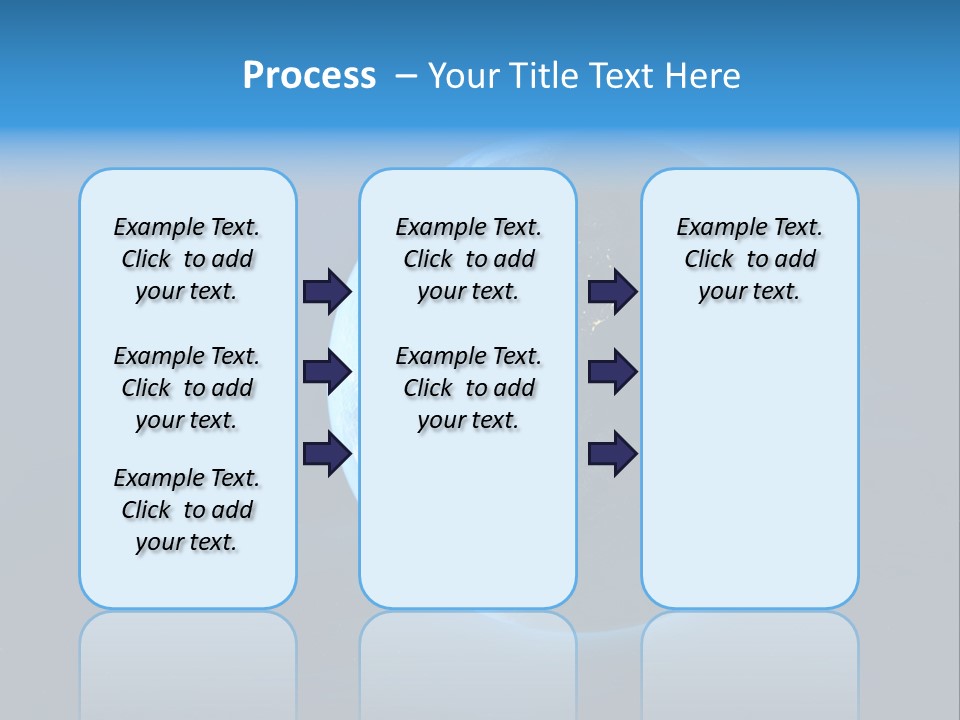 Continents Night Usa PowerPoint Template