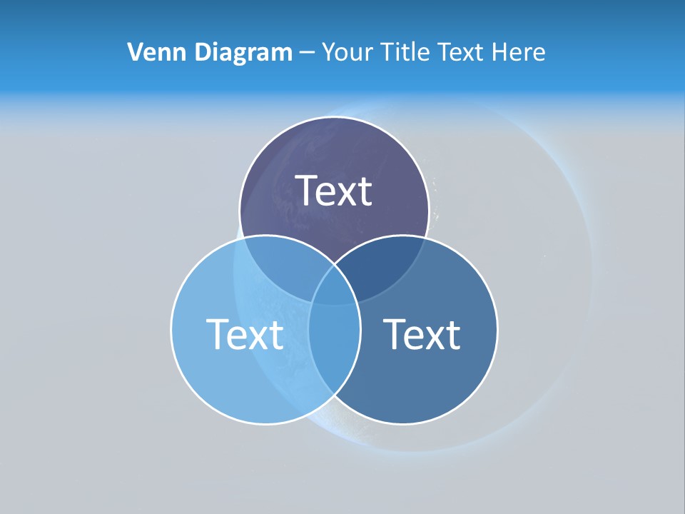 Continents Night Usa PowerPoint Template