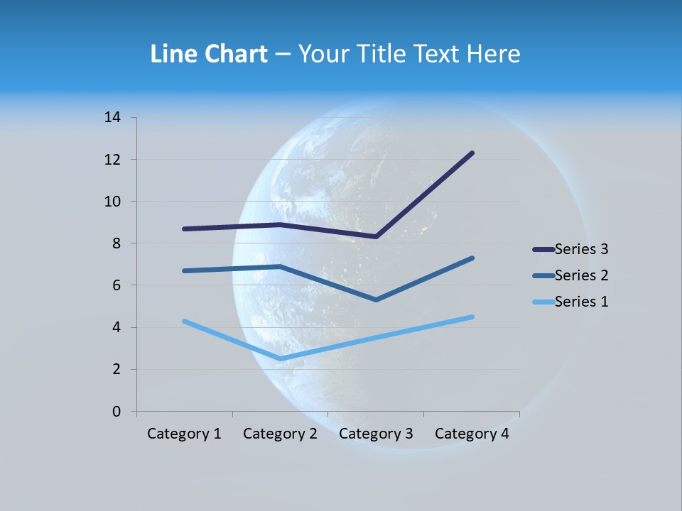 Continents Night Usa PowerPoint Template