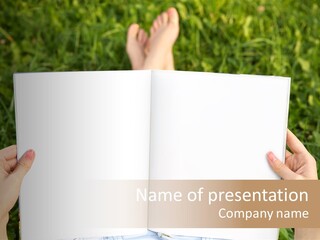 White Pages Study PowerPoint Template