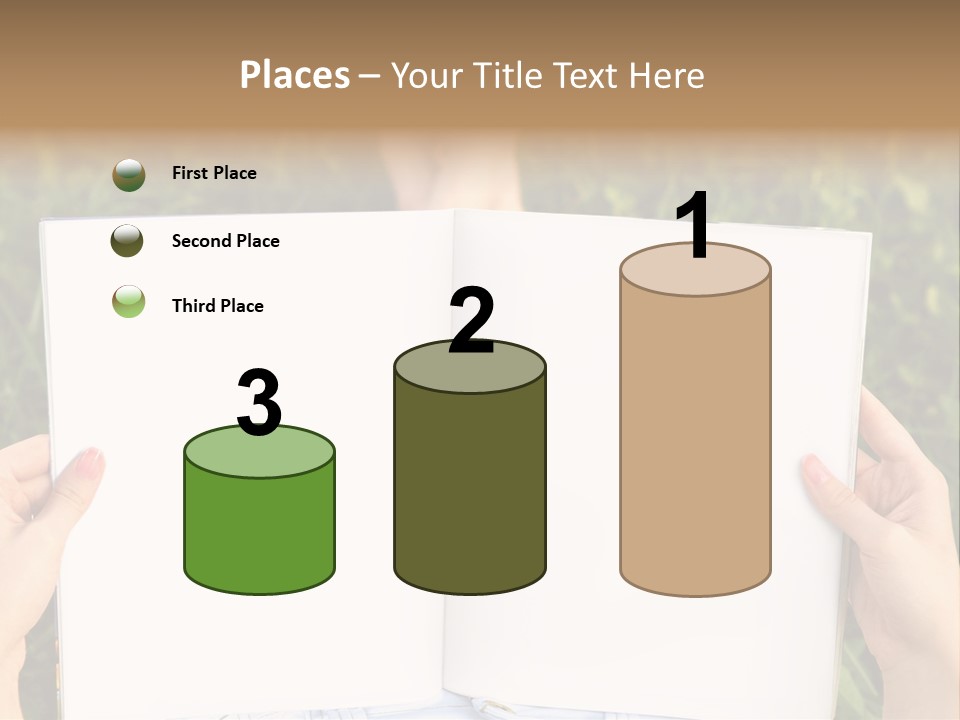 White Pages Study PowerPoint Template