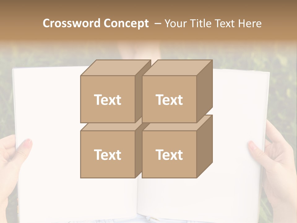 White Pages Study PowerPoint Template