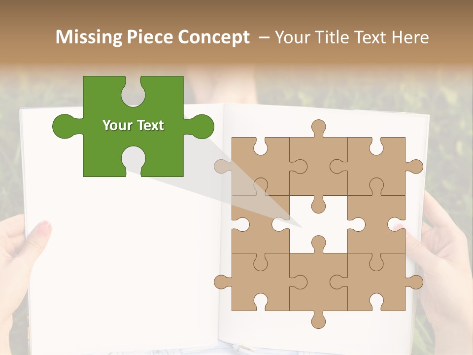 White Pages Study PowerPoint Template