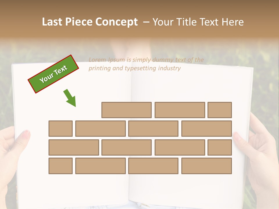 White Pages Study PowerPoint Template