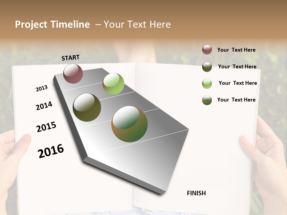 White Pages Study PowerPoint Template