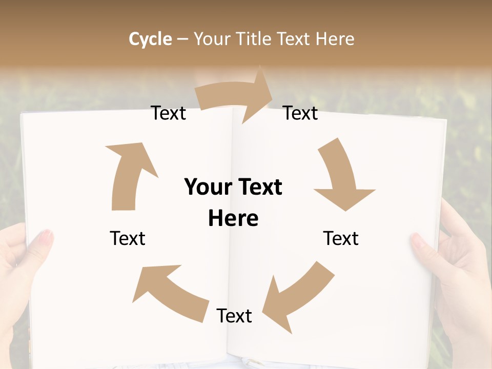 White Pages Study PowerPoint Template