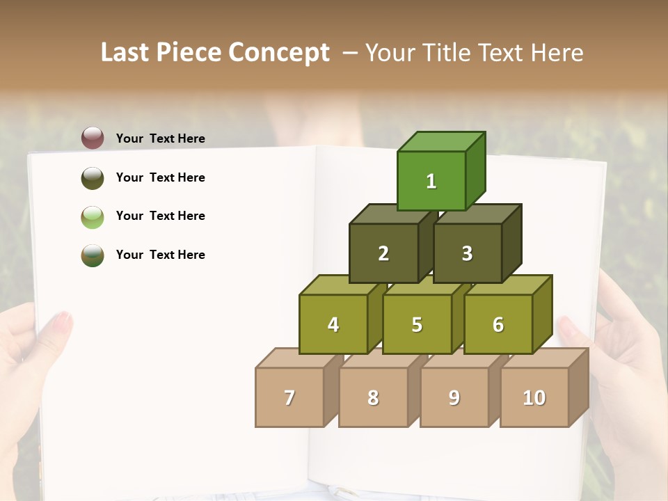 White Pages Study PowerPoint Template