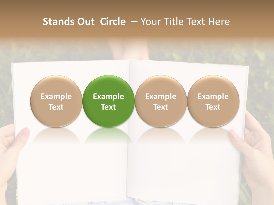White Pages Study PowerPoint Template